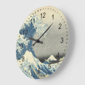 De Grote Golf van Kanagawa Grote Klok (Hoek)