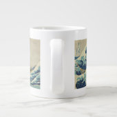 De Grote Golf van Kanagawa Grote Koffiekop (Achterkant)