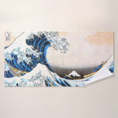 De Grote Golf van Kanagawa, Hokusai Badhanddoek (Badhanddoek)
