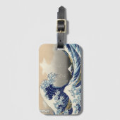 De Grote Golf van Kanagawa Hokusai Bagagelabel (Voorkant (verticaal))