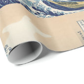 De Grote Golf van Kanagawa Hokusai Cadeaupapier (Rol Hoek)