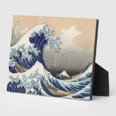 De Grote Golf van Kanagawa Hokusai Fotoplaat (Zijkant)