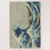 De Grote Golf van Kanagawa- Hokusai Japan Kunstena Legpuzzel (Verticaal)