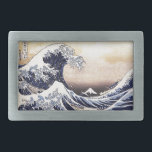 De grote golf van Kanagawa Hokusai Japanse kunst Gesp<br><div class="desc">Katsushika Hokusai The Great Wave Off Kanagawa (1830) The Great Wave off Kanagawa, ook bekend als The Great Wave of Just The Wave, is een ukiyo-e-gedrukte versie van de Japanse kunstenaar Hokusai, die in de late Edo-periode werd gepubliceerd als de eerste afdruk in de reeks van Hokusai Thirty-1833 zes Uitzichten...</div>