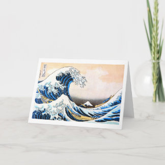 De Grote Golf van Kanagawa, Hokusai Kaart