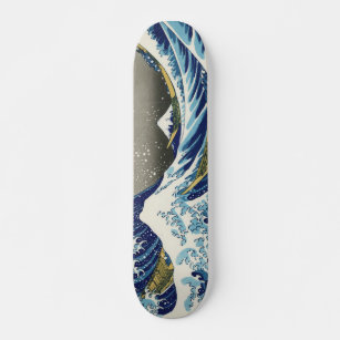 De Grote Golf van Kanagawa Hokusai Katsushika Persoonlijk Skateboard