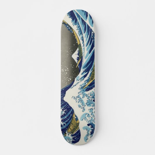 De Grote Golf van Kanagawa Hokusai Katsushika Persoonlijk Skateboard (Voorkant)