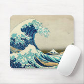 De Grote Golf van Kanagawa - Hokusai Muismat (Met muis)