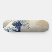 De Grote Golf van Kanagawa Hokusai Persoonlijk Skateboard (Horizontaal)
