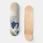De Grote Golf van Kanagawa Hokusai Persoonlijk Skateboard (Voorkant)
