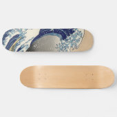 De Grote Golf van Kanagawa Hokusai Persoonlijk Skateboard (Horizontaal)