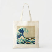 De Grote Golf van Kanagawa - Hokusai Tote Bag (Voorkant)