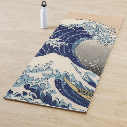 De Grote Golf van Kanagawa Hokusai Yogamat (In situ)