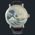"De Grote Golf van Kanagawa" Horloge<br><div class="desc">"De Grote Golf van Kanagawa"</div>