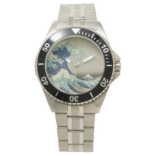 De Grote Golf van Kanagawa Horloge