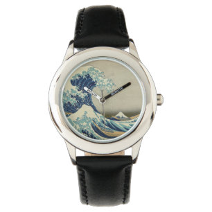 De Grote Golf van Kanagawa Horloge