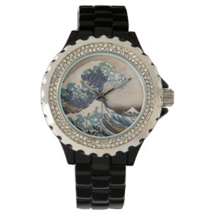 De Grote Golf van Kanagawa Horloge