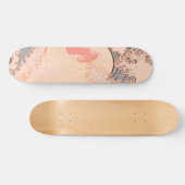 De grote golf van kanagawa in zonsopgang persoonlijk skateboard (Horizontaal)