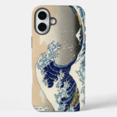 De Grote Golf van Kanagawa iPhone 16 Hoesje (Achterkant)