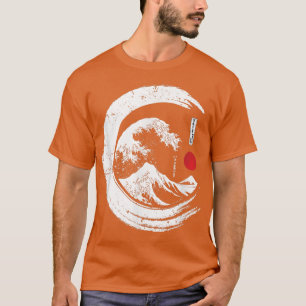 De Grote Golf van Kanagawa Japans estheticum T-shirt