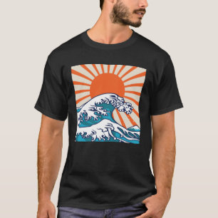 De Grote Golf van Kanagawa, japans poster T-shirt