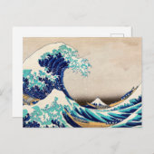 De Grote Golf van Kanagawa Japanse kunst Briefkaart (Voorkant / Achterkant)