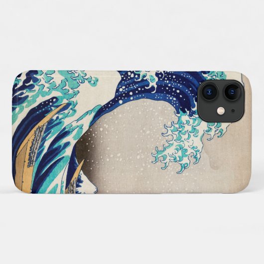 De Grote Golf van Kanagawa  Japanse kunst Case-Mate iPhone Case (Achterkant (horizontaal))