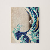 De Grote Golf van Kanagawa  Japanse kunst Legpuzzel (Verticaal)