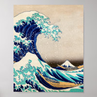 De Grote Golf van Kanagawa Japanse kunst