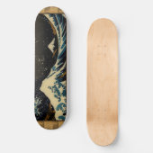 De Grote Golf van Kanagawa Japanse Kunstenaar Persoonlijk Skateboard (Voorkant)