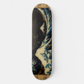 De Grote Golf van Kanagawa Japanse Kunstenaar Persoonlijk Skateboard (Voorkant)