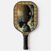 De Grote Golf van Kanagawa Japanse Kunstenaar Pickleball Paddle (Voorkant)
