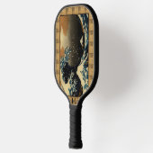 De Grote Golf van Kanagawa Japanse Kunstenaar Pickleball Paddle (Links)