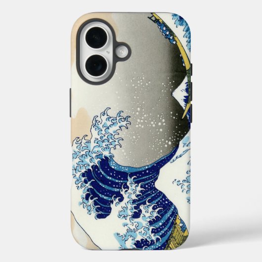 De grote golf van Kanagawa Katsushika Hokusa Case-Mate iPhone Case (Achterkant)