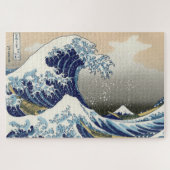 De Grote Golf van Kanagawa - Katsushika Hokusai Legpuzzel (Horizontaal)