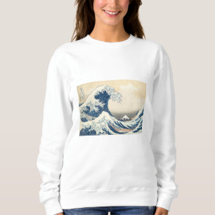 De Grote Golf van Kanagawa - Katsushika Hokusai Trui
