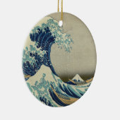 De Grote Golf van Kanagawa Keramisch Ornament (Rechts)