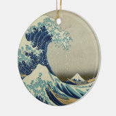 De Grote Golf van Kanagawa Keramisch Ornament (Links)