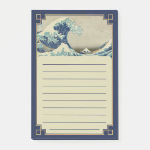 De grote golf van Kanagawa - klassieke Japanse kun Post-it® Notes