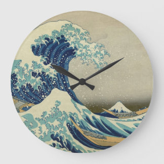 De Grote Golf van Kanagawa Klok