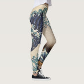 De Grote Golf van Kanagawa Leggings (Rechts)