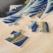 De grote golf van Kanagawa Legpuzzel (Zijkant)