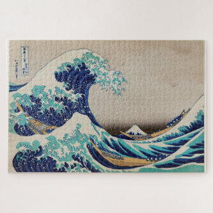 De Grote Golf van Kanagawa Legpuzzel