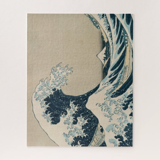 De Grote Golf van Kanagawa Legpuzzel (Verticaal)