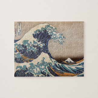 De Grote Golf van Kanagawa Legpuzzel
