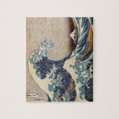 De Grote Golf van Kanagawa Legpuzzel (Verticaal)