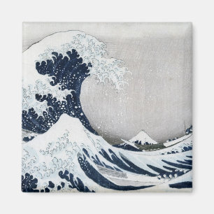 De Grote Golf van Kanagawa Magneet