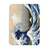 De grote golf van Kanagawa Magneet (Verticaal)