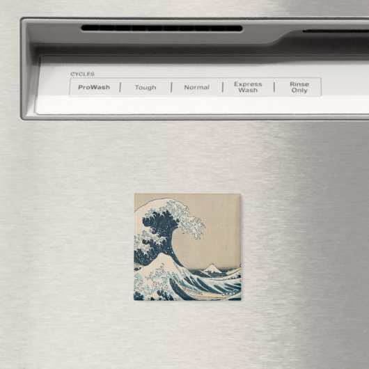 De Grote Golf van Kanagawa Magneet (Insitu (Vaatwasser))