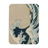 De Grote Golf van Kanagawa Magneet (Verticaal)
